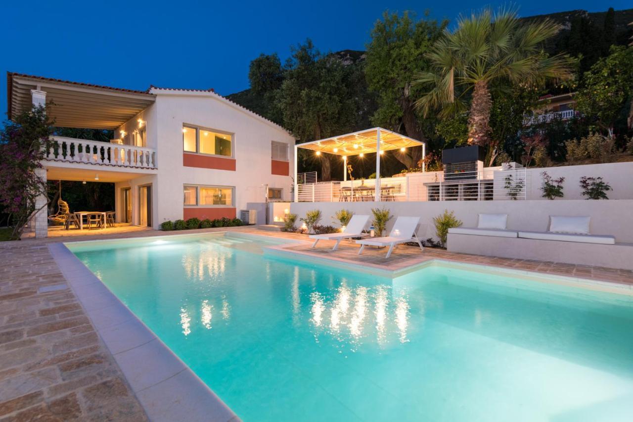 Ionian Garden Villas - Villa Sol Benitses  Buitenkant foto