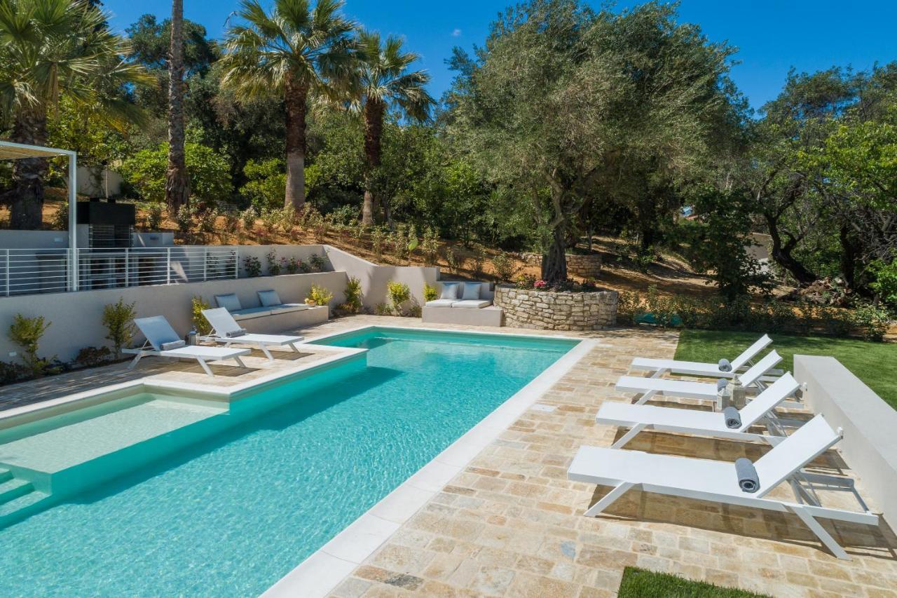 Ionian Garden Villas - Villa Sol Benitses  Buitenkant foto