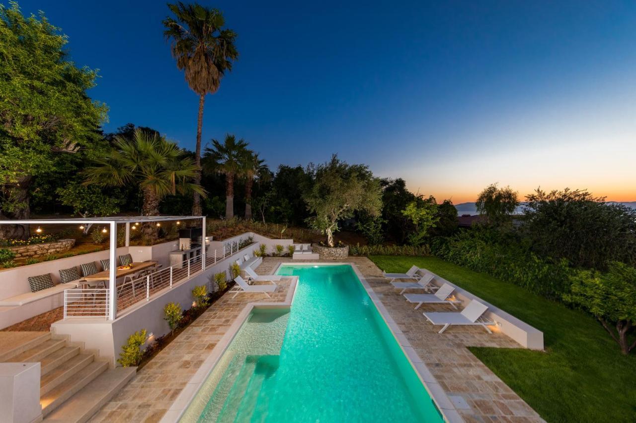 Ionian Garden Villas - Villa Sol Benitses  Buitenkant foto