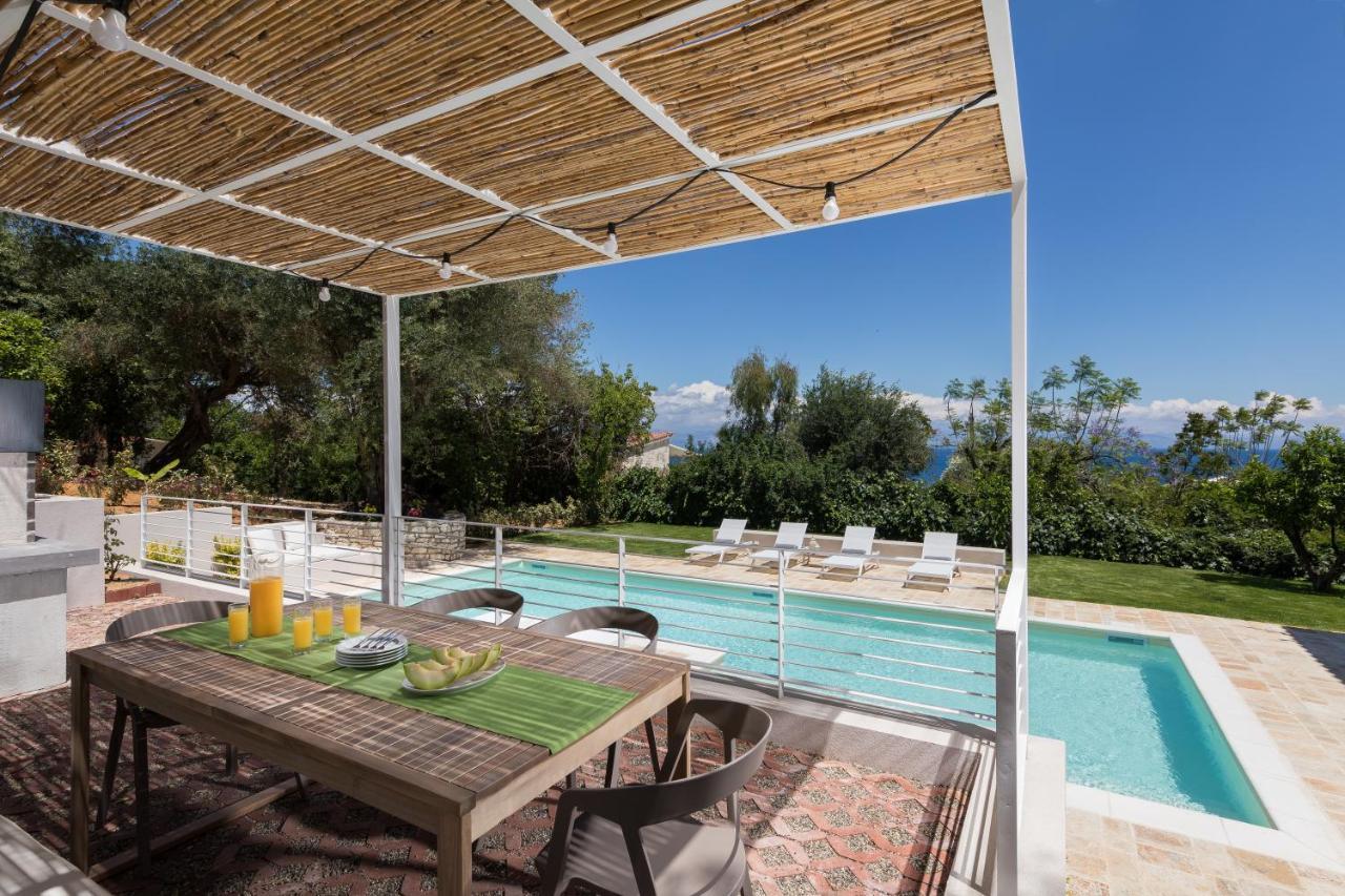 Ionian Garden Villas - Villa Sol Benitses  Buitenkant foto