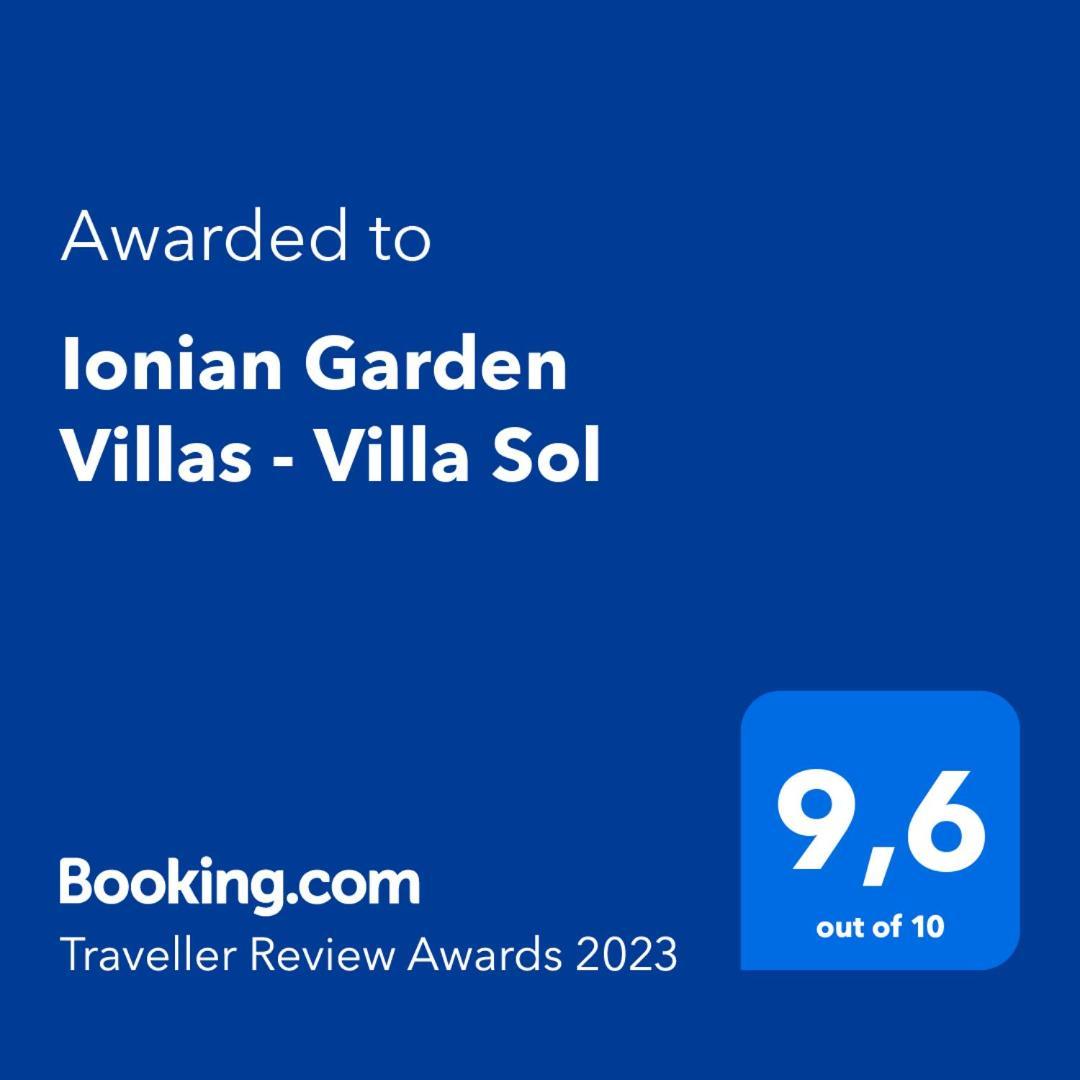 Ionian Garden Villas - Villa Sol Benitses  Buitenkant foto